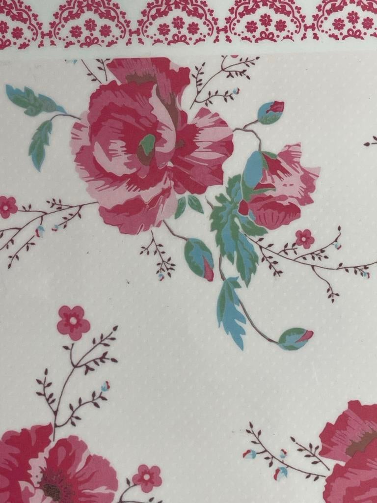 Room Seven dienblad met bloemenprint - Zo goed als nieuw, Ophalen, Zo goed als nieuw, Rechthoekig, Kunststof