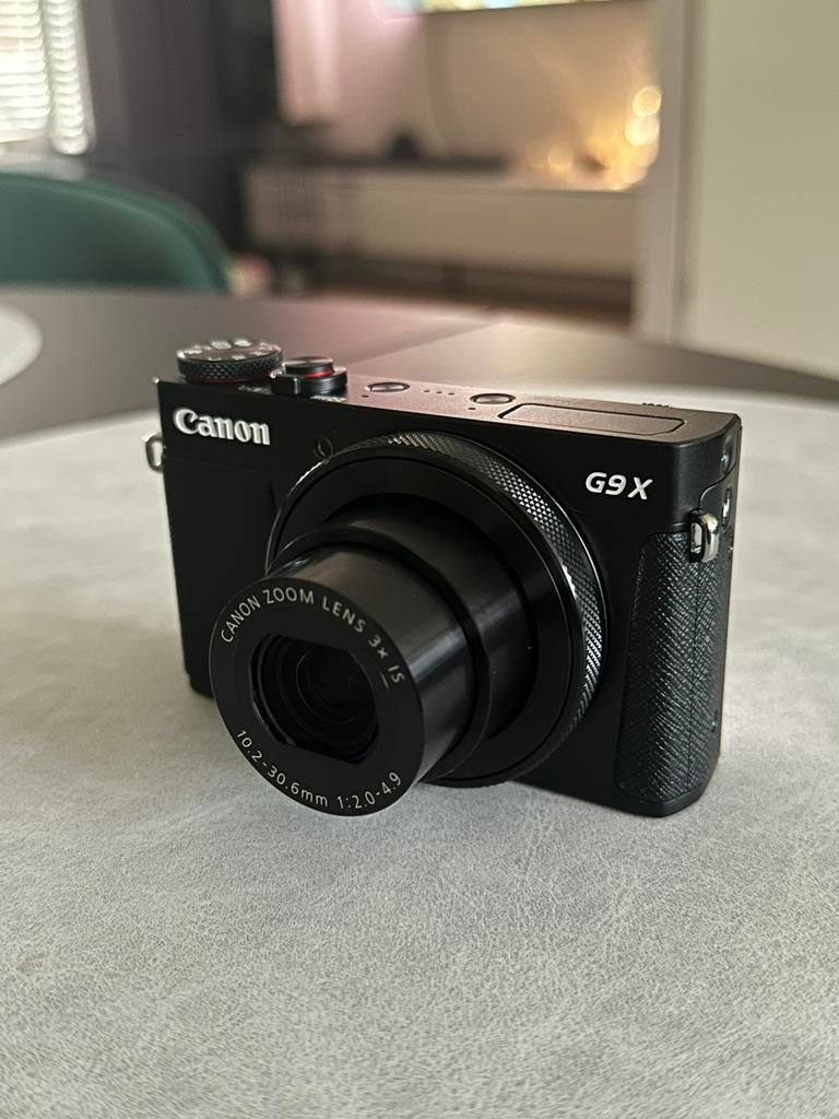 Canon G9 X Mark II compleet incl. batterij en oplader, Ophalen of Verzenden, Zo goed als nieuw, Canon, 8 keer of meer