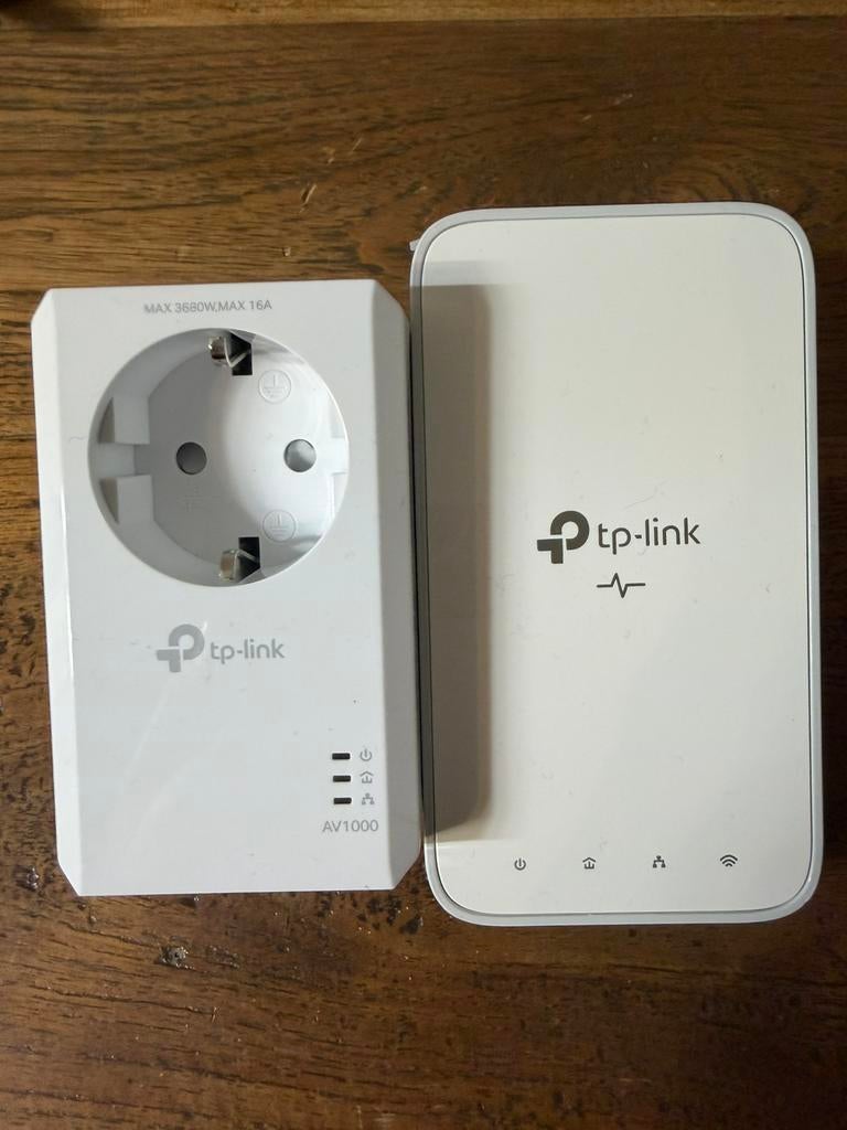 TP link powerline adapter TL-WPA7617 Kit, Computers en Software, Powerlines, Zo goed als nieuw, Ophalen of Verzenden