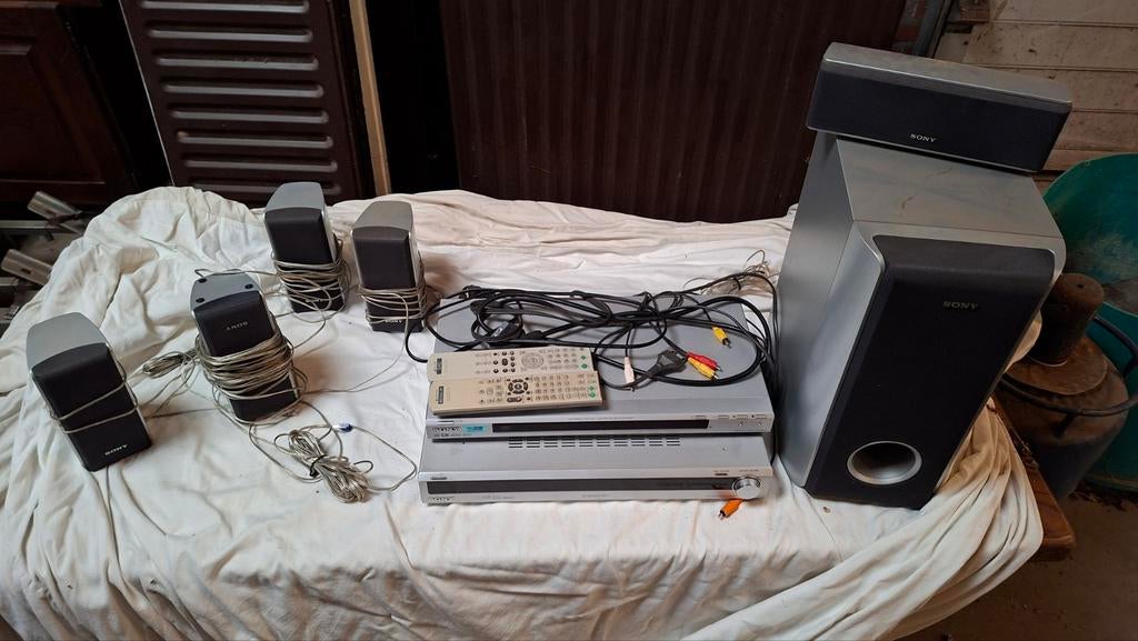 Home cinema set, Audio, Tv en Foto, Home Cinema-sets, Ophalen, Sony, Dvd-speler