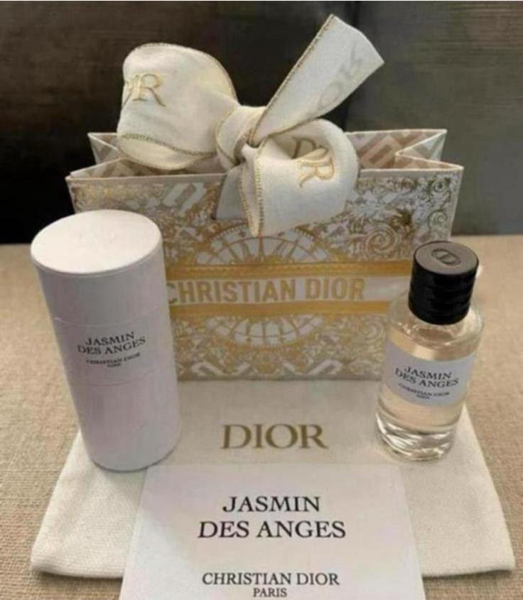 Private Collection Miniatuur Dior Des Anges edp 10 ml in tas, Ophalen of Verzenden, Nieuw, Miniatuur, Gevuld