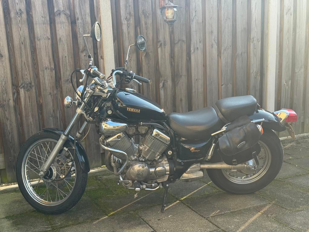 Yamaha Virago XV 535 motor, Cardan-aandrijving, 2 cilinders, 535 cc, Particulier