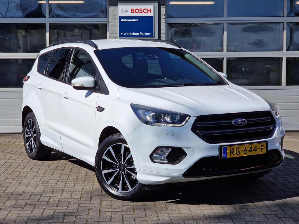 Ford Kuga 1.5 EcoBoost ST Line|Trekhaak|ACC|Sony|Camera|PDC|, Auto's, 4 cilinders, Met garantie (alle), Wit, Origineel Nederlands