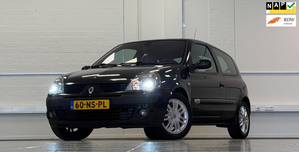 Renault Clio 1.6i 16V Initiale Leer Clima 3e Eigenaar LED Ni, Auto's, Renault, Bedrijf, Te koop, Clio, ABS, Airbags, Airconditioning