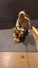 Chinees beeldje shiwan mudman visser, Antiek en Kunst, Ophalen of Verzenden