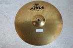 Meinl Meteor brass top hihat bekken 746gr 14 inch <25251463>, Gebruikt, ., Drums of Percussie, Ophalen of Verzenden