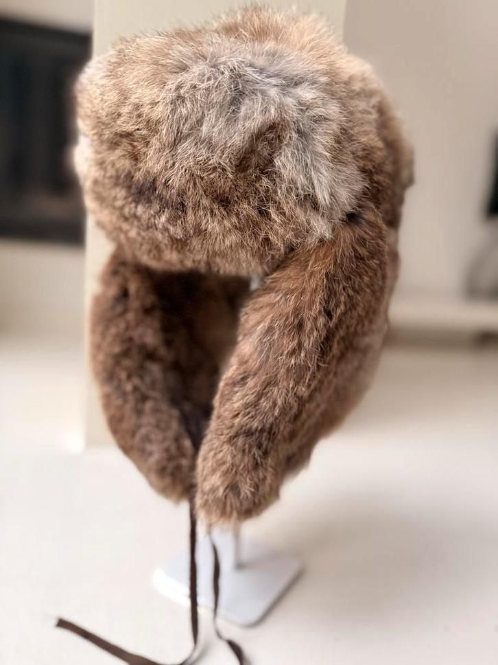 Vintage Pilotenmuts, Kleding | Dames, Hoeden en Petten, Zo goed als nieuw, 55 cm (S, 6⅞ inch) of minder, Ophalen of Verzenden