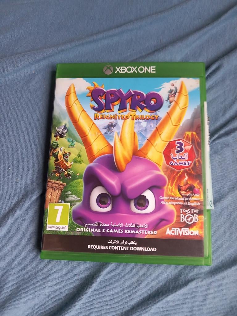 Spyro reignited trilogy voor xbox one, Spelcomputers en Games, Games | Xbox One, Avontuur en Actie, 1 speler, Ophalen of Verzenden