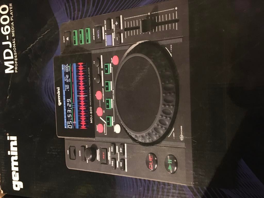 Gemini mediaspeler, Muziek en Instrumenten, Dj-sets en Draaitafels, Ophalen, Gebruikt, Dj-set, Overige merken