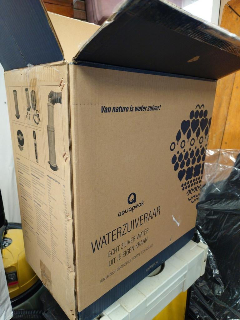 Aqua peak drinkwater zuivering filter apparaat met kraan, Ophalen of Verzenden, Nieuw, Kraan