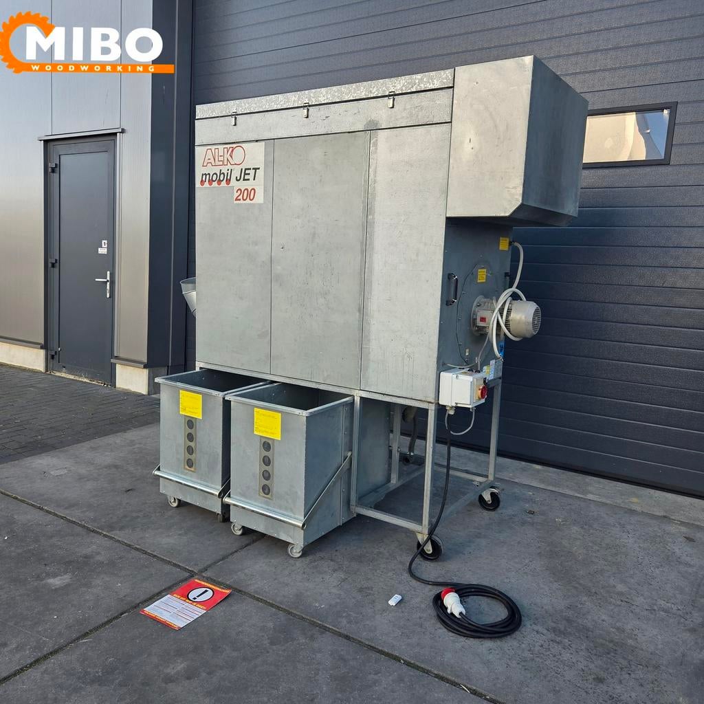 Alko afzuiging onderdruk afzuiging model 200 ** 2 container, Doe-het-zelf en Verbouw, Ventilatie en Afzuiging, Ophalen of Verzenden