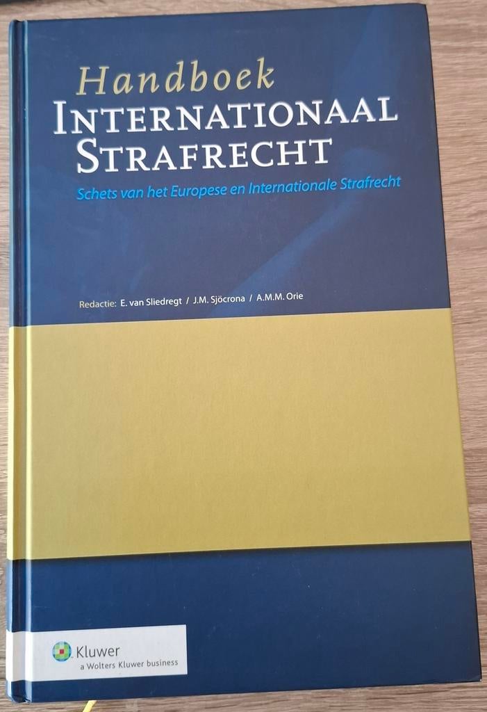 Handboek Internationaal Strafrecht, Boeken, Ophalen of Verzenden, WO