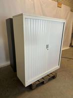Witte archiefkast roldeurkast dossierkast kantoorkast, Gebruikt, 100 tot 150 cm, 100 tot 150 cm, Niet ingevuld
