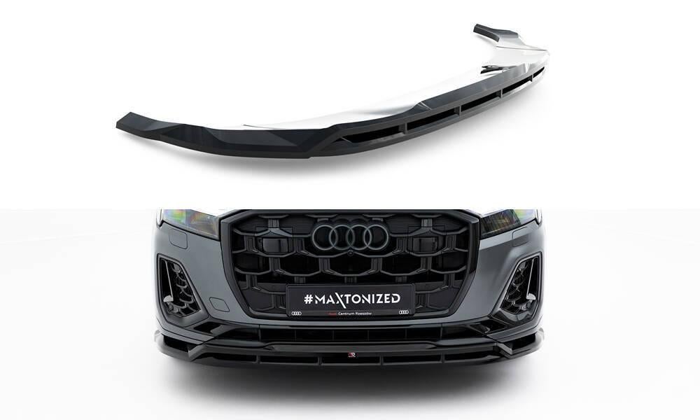 Voorlip sideskirt diffuser spoiler - Audi Q7 S-line 23+, Ophalen of Verzenden