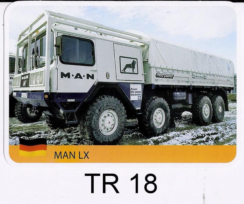 Tr18 autokaart truck man lx, Ophalen of Verzenden, Zo goed als nieuw, Auto's