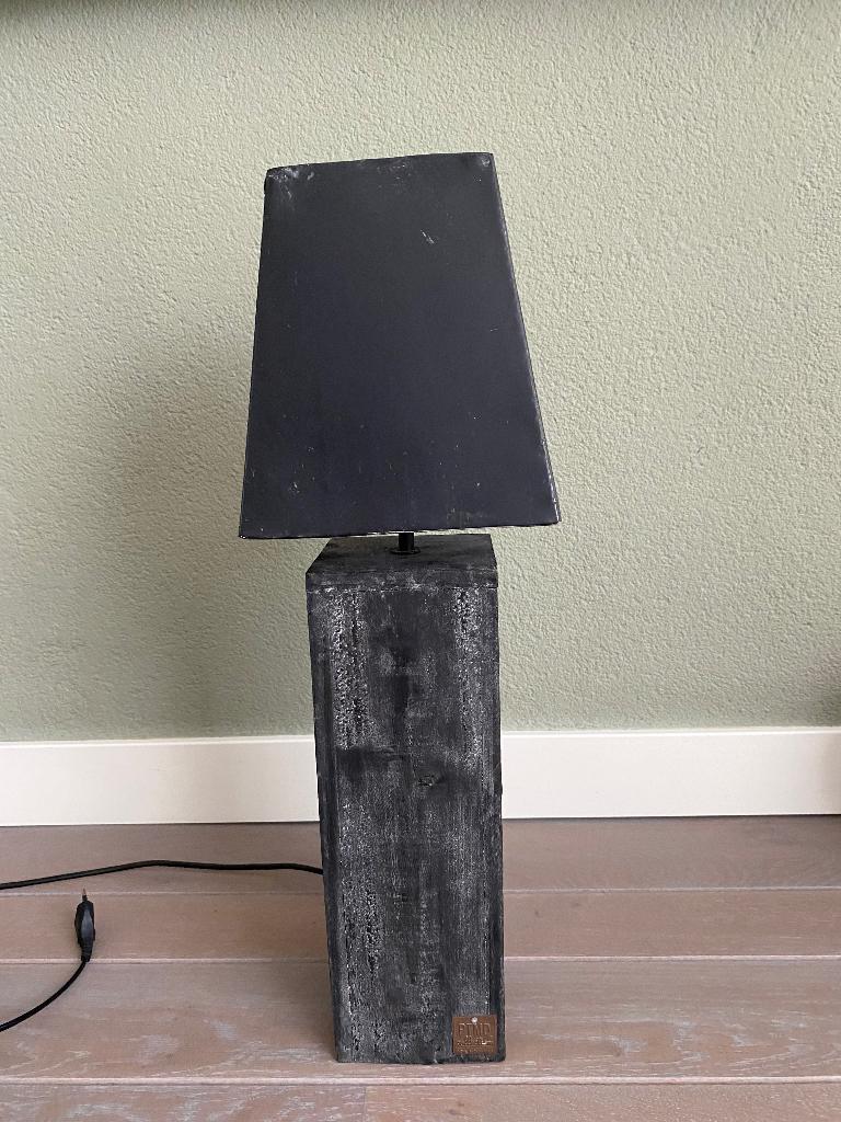 Tafel lamp van PTMD, Ophalen, Zo goed als nieuw, Hout, 50 tot 75 cm