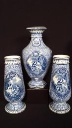 Antiek KASTSTEL ca 1900 <> FLAMAND Bleu ~ Decor GOBELINS, Ophalen of Verzenden