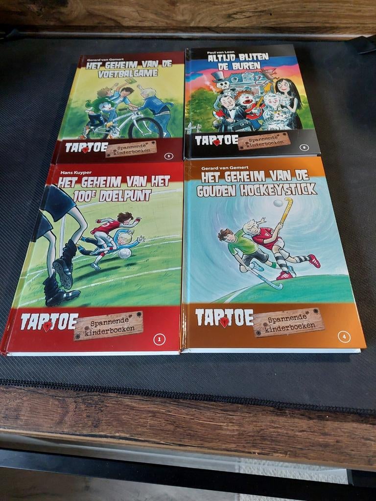 4 Taptoe kinderboeken, Ophalen of Verzenden