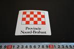 sticker Provincie Noord - Brabant vlag, Ophalen, Zo goed als nieuw, Sticker