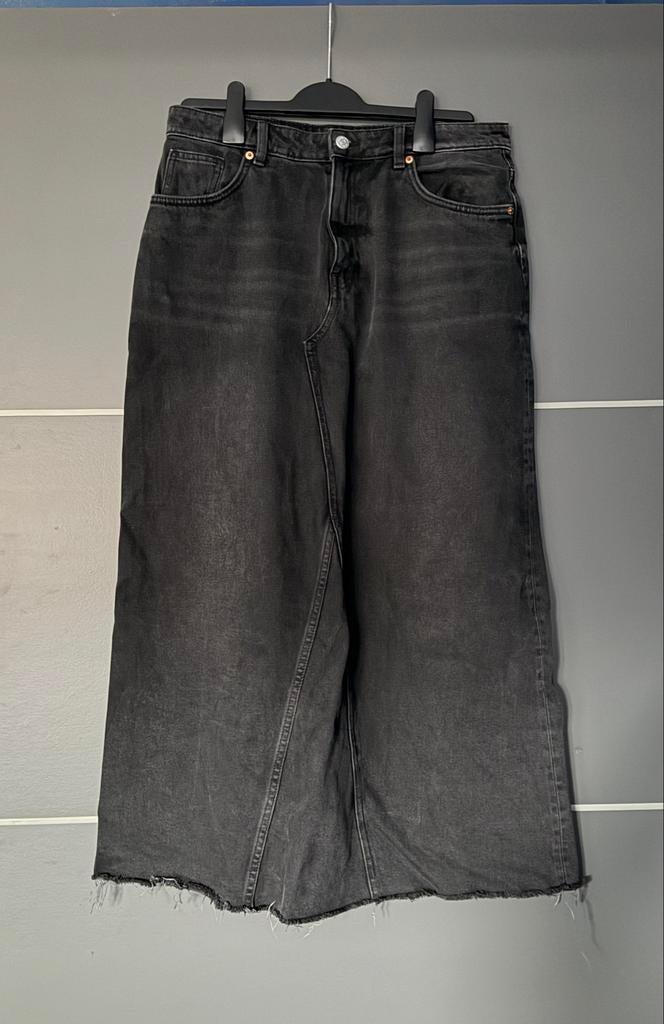 Monki denim rok maat 40, Kleding | Dames, Rokken, Maat 38/40 (M), Zwart, Ophalen of Verzenden, Gedragen