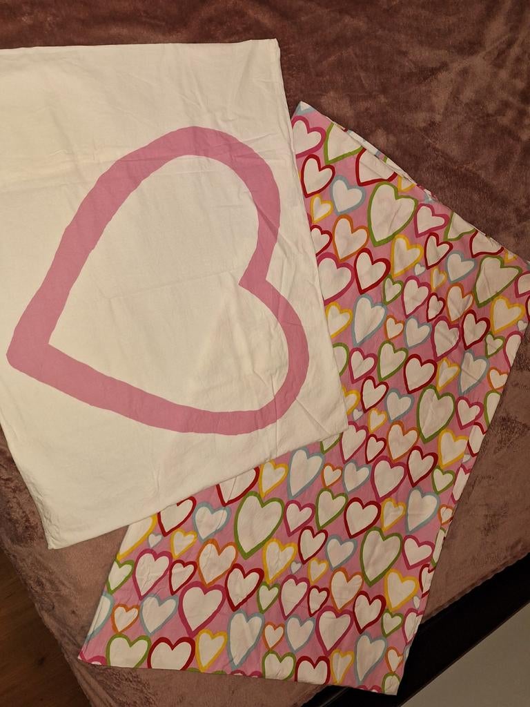 Meiden dekbedovertrek., Ophalen, Zo goed als nieuw, Eenpersoons, Dekbedovertrek