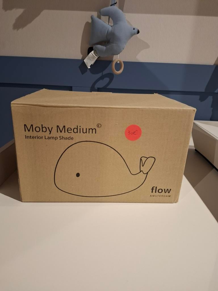 Flow Amsterdam Moby Nachtlampje Medium, Ophalen, Kunststof, Merk Flow, Nieuw