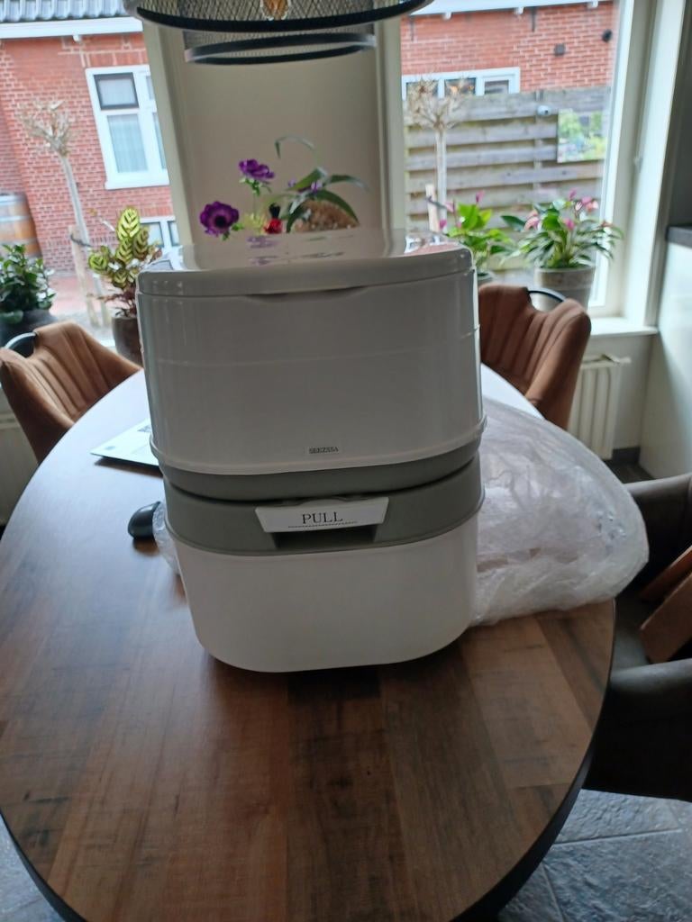 Nieuwe Portable Toilet Seezssa OC14 Wit - Retourhandel, Ophalen of Verzenden, Nieuw