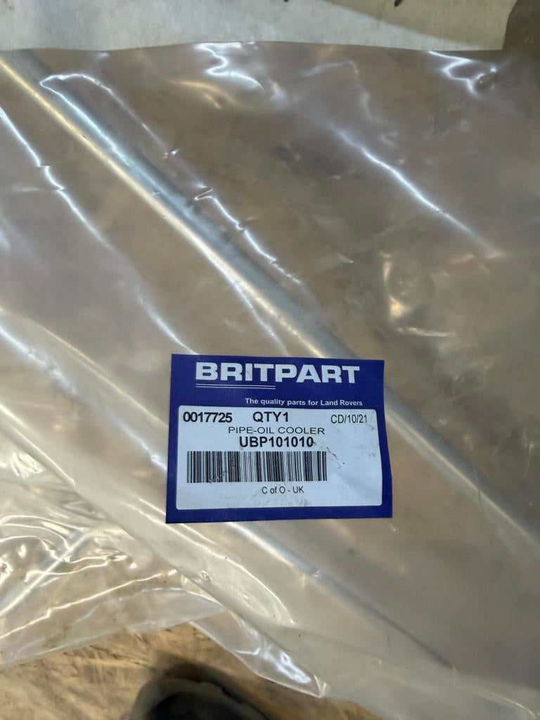 Oliekoeler leiding Land Rover Defender, Auto-onderdelen, Motor en Toebehoren, Land Rover, Nieuw, Ophalen of Verzenden