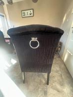 Dubai Sepia Woon-/Eetkamerset met Sfeerhaard, Ophalen, Gebruikt, Stof