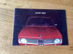 BMW 1800 Brochure - Origineel uit 1965, Ophalen of Verzenden, Gelezen, BMW
