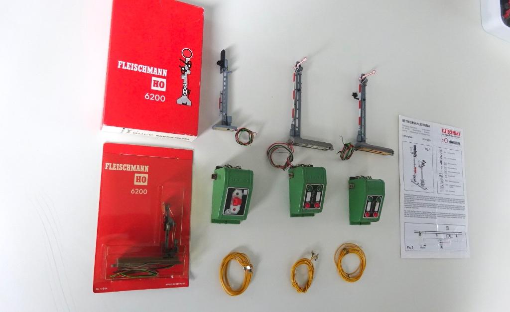 Fleischmann seinen 6205 6226 6200 inclusief schakelkastjes, Hobby en Vrije tijd, Gebruikt, Gelijkstroom, Fleischmann, Overige typen
