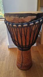 Djembe originele Afrikaanse kast met draagtas, Ophalen, Gebruikt, Overige merken