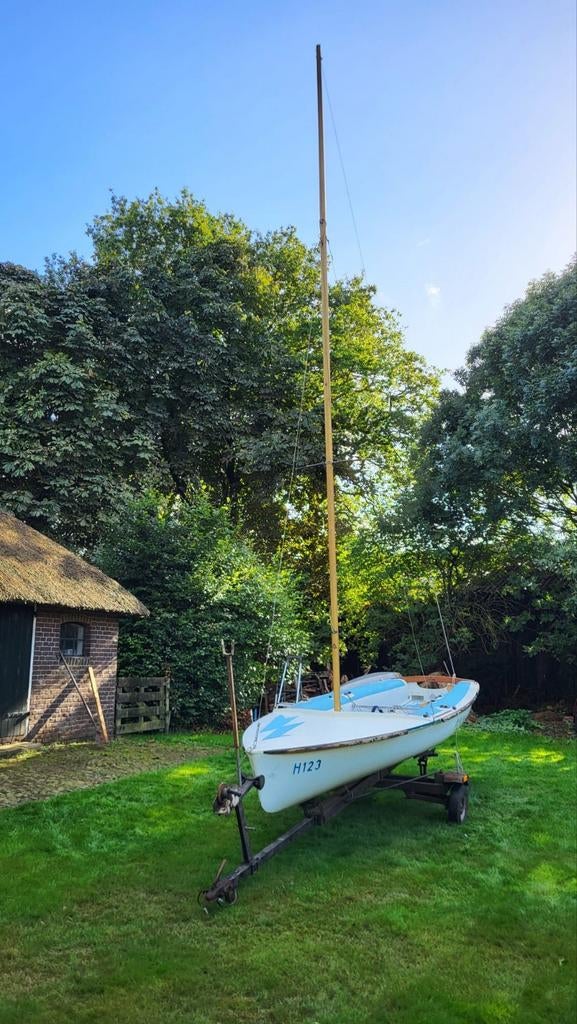 (Sport-) Zeilboot 470 met trailer, Ophalen, Gebruikt, Minder dan 15 m², Genua of Fok