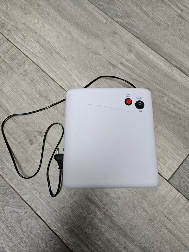 2 UV-lampen voor nagels (geen LED), Gebruikt, Wit, Ophalen of Verzenden, Handen en Nagels