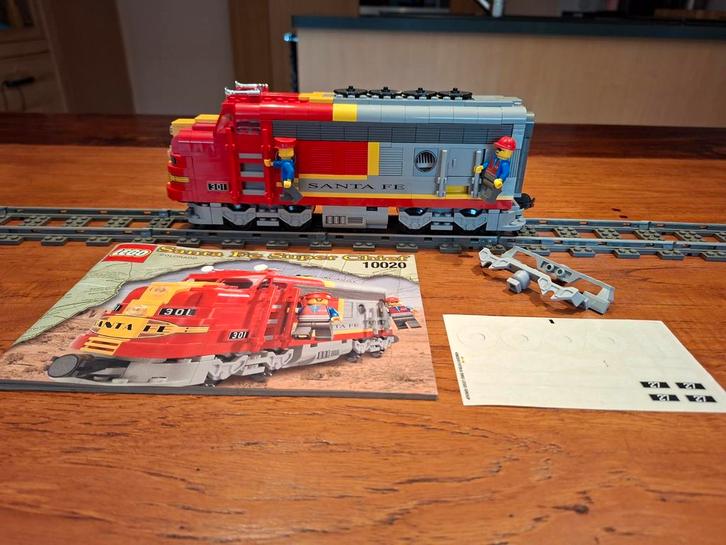 LEGO TREIN 10020 SANTA FE, Kinderen en Baby's, Speelgoed | Duplo en Lego, Zo goed als nieuw, Lego, Complete set, Ophalen of Verzenden