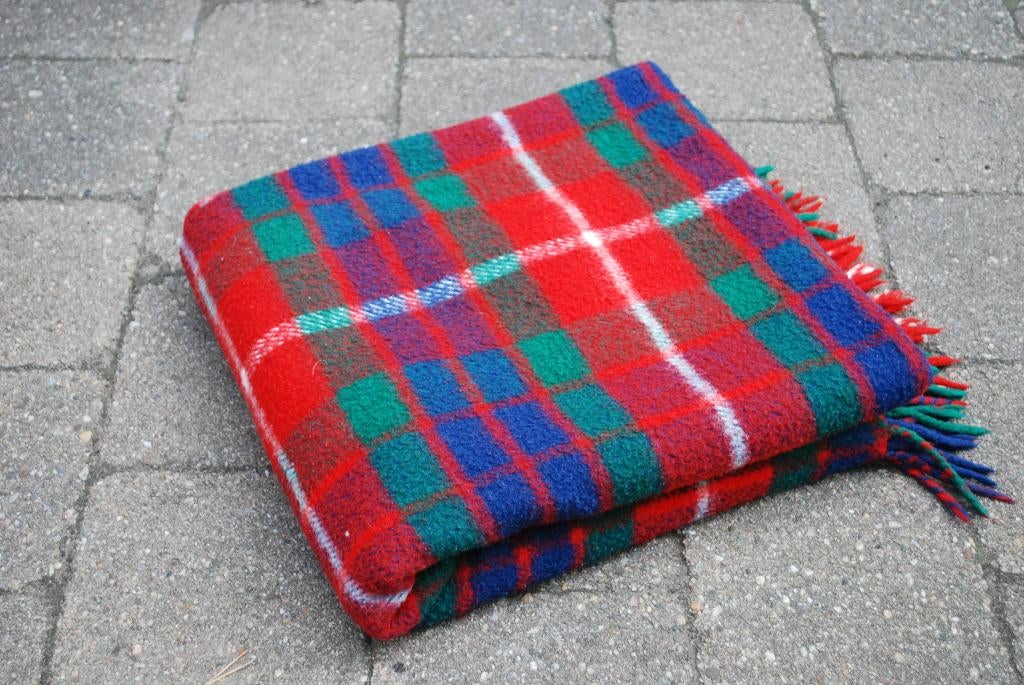 Geruit Plaid, Huis en Inrichting, Woonaccessoires | Plaids en Woondekens, Gebruikt, Didas, Ophalen of Verzenden, Nb