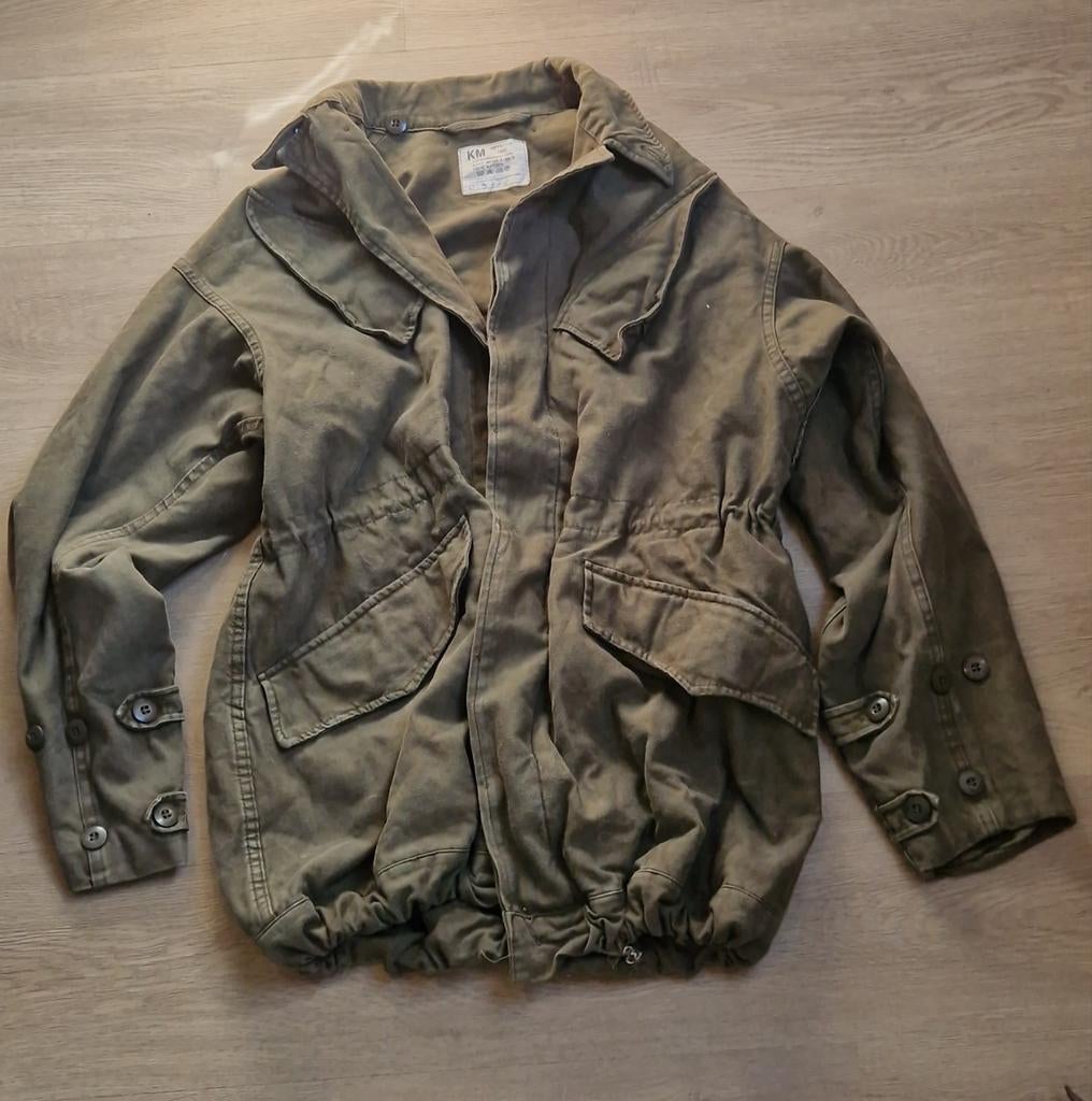 Korps mariniers gevechts jas, Verzamelen, Militaria | Algemeen, Ophalen of Verzenden, Marine, Nederland, Kleding of Schoenen