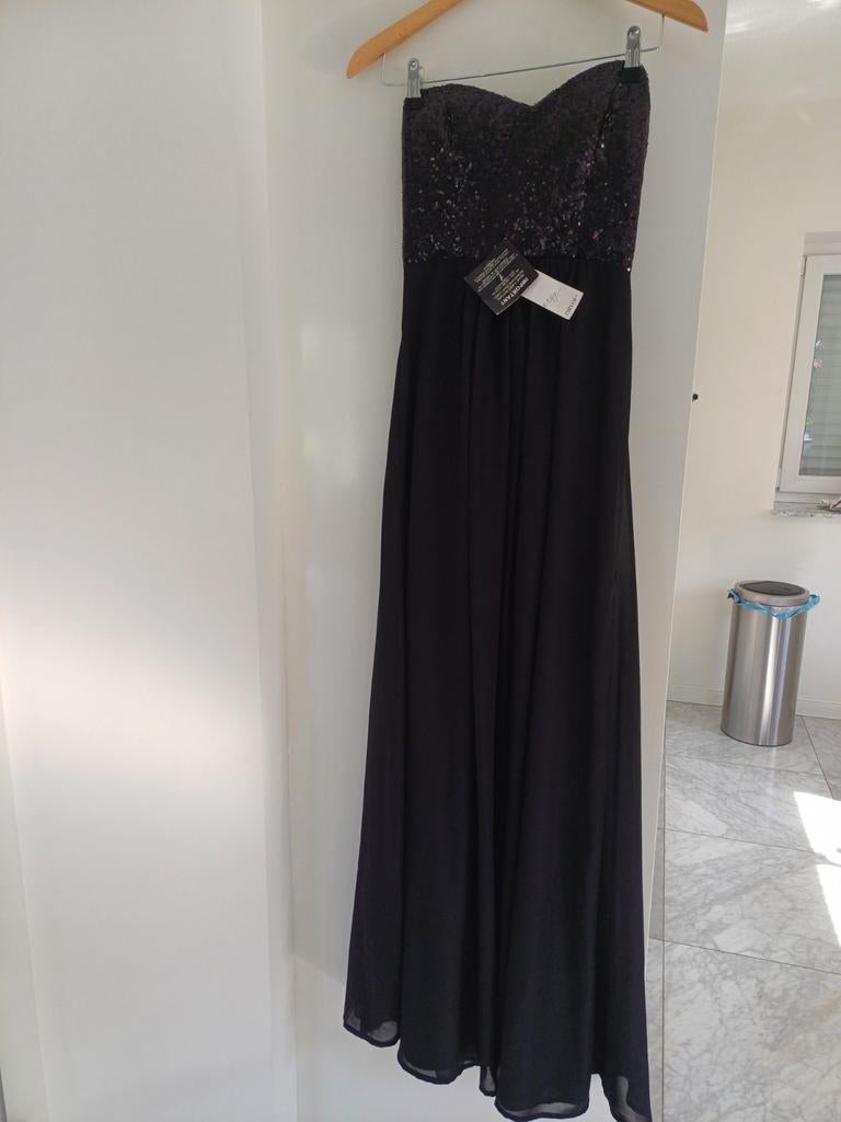 Gelegenheidsjurk maat 36 nieuw, Overige typen, -, Zwart, Nieuw