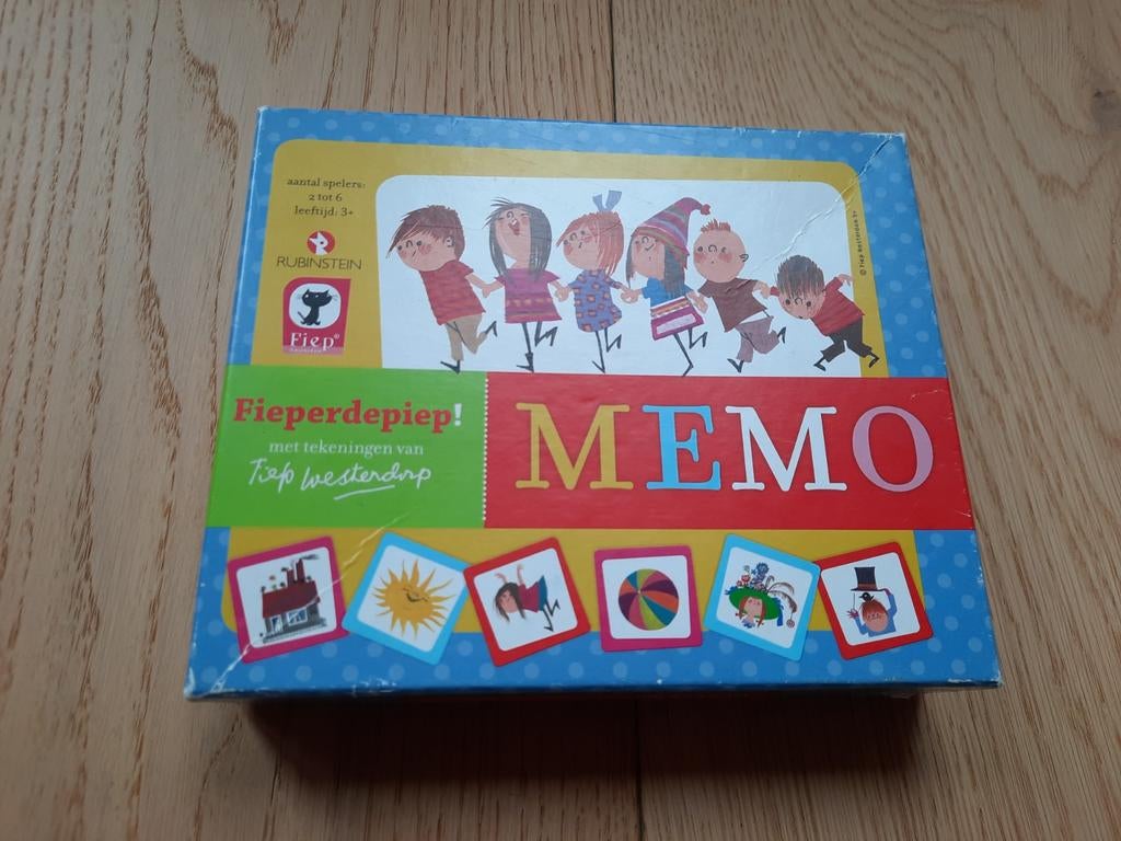 Fieperdepiep Memory, Ophalen of Verzenden, Gebruikt, Puzzelen