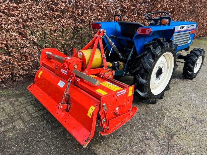 Iseki minitractor|20PK|4x4| Frees|Cultivator|Ploeg|Kubota, Zakelijke goederen, Machines en Bouw | Tuin, Park en Bosbouw, Overige typen