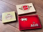 Vintage Agio sigarendozen. (3) sigaren tabak verzamelen, Ophalen of Verzenden, Gebruikt, Tabaksdoos of Verpakking