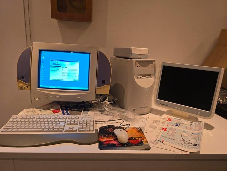 Packard Bell 3Dfx (onboard) computer, compleet & origineel!, Computers en Software, Vintage Computers, Ophalen