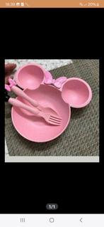 Minnie Mouse Bord met Bestek, Ophalen of Verzenden, Nieuw, Overige typen