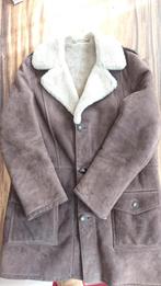 donkerbruine lammycoat (100% suede met lamsvoering), Bruin, Maat 46/48 (XL) of groter, Ophalen of Verzenden, Onbekend