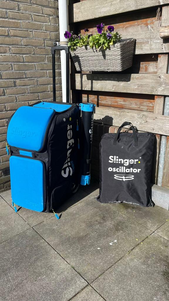 Slinger Tournament Pack, zonder ballen Compleet, in topstaat, Ophalen, 50 tot 60 cm, Hard kunststof, Zo goed als nieuw