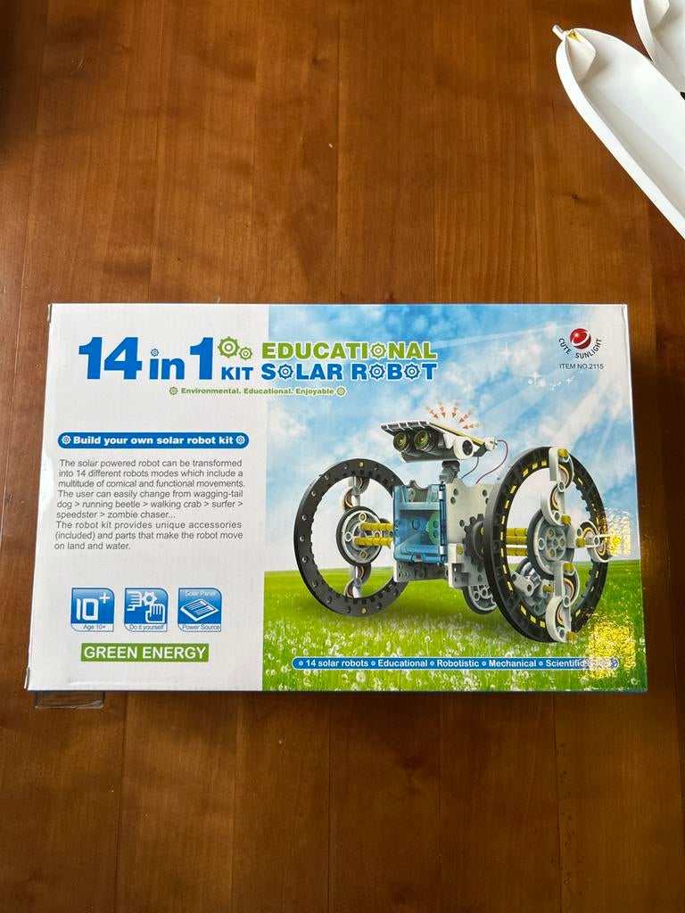 Nieuw Educational Solar Robot zelfbouw bouwpakket DIY, Ophalen of Verzenden, Nieuw, Bouwen