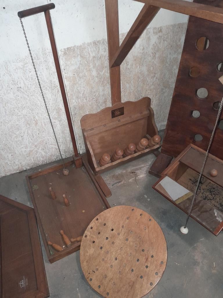 Te koop oud hollandse spelen, Ophalen