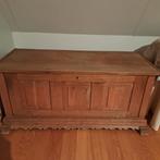 Houten dekenkist, Huis en Inrichting, Woonaccessoires | Kisten, Ophalen, Gebruikt, Minder dan 50 cm, 100 tot 125 cm