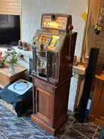 Oude Franse Onder Kastjes Voor Gokkast 2 stuks, Overige munten, Ophalen, Gebruikt