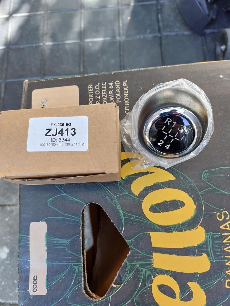 Versnellingspook Knop Opel Zafira B, Ophalen, Nieuw, Opel